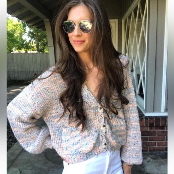 BB Dakota Sweaters - BB Dakota cardigan in golden hour